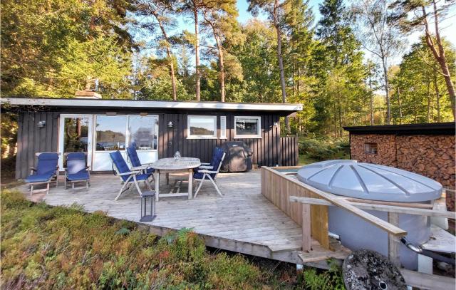 Amazing Home In Skånes Fagerhult With Lake View