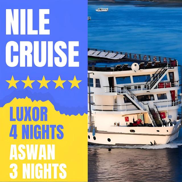 NILE CRUISE ND every MONDAY from LUXOR 4 nights & every FRIDAY from ASWAN 3 nights