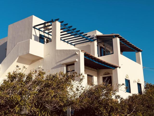 Blue orison house Tinos for 5 persons with seaview