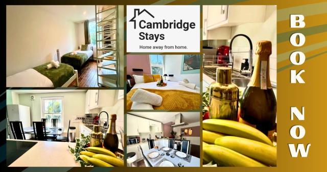 Cambridge Stays - 2BR Super Central Flats in Cambridge