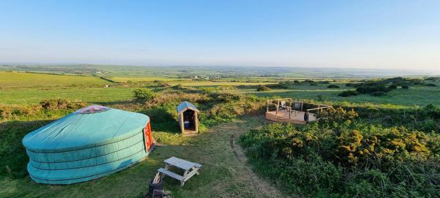 Hillfort Camping and Yurts