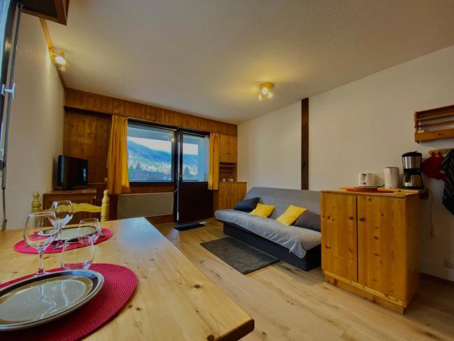 Studio cosy au cœur de Samoëns, proche commerces et ski bus, balcon, parking, animaux acceptés - FR-1-624-157