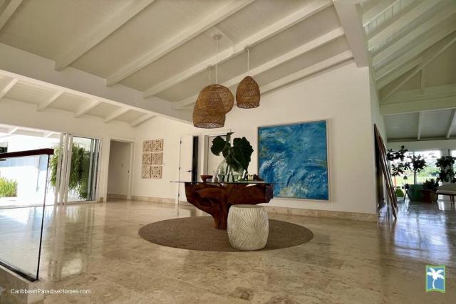 Golf Villa offers a stylish experience, perfect for enjoying the Caribbean l