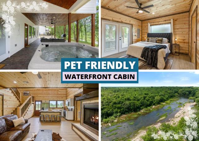 Pets OK! Hot Tub, Waterfront, Starlink, Firepit