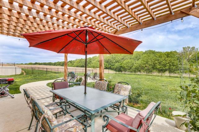 Platte City Retreat with Patio, Near Kansas City!