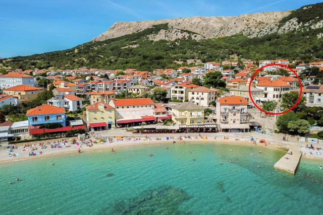 Apartments by the sea Baska, Krk - 19390