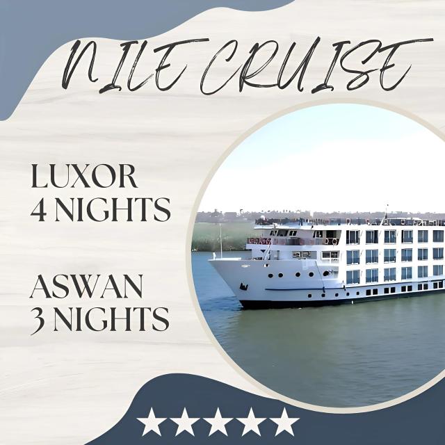 NILE CRUISE NMZ every Monday from LUXOR 4 nights & every Friday from ASWAN 3 nights