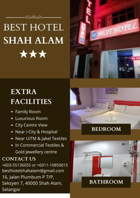 Best Hotel Shah Alam @ UITM, i-City & Hospital