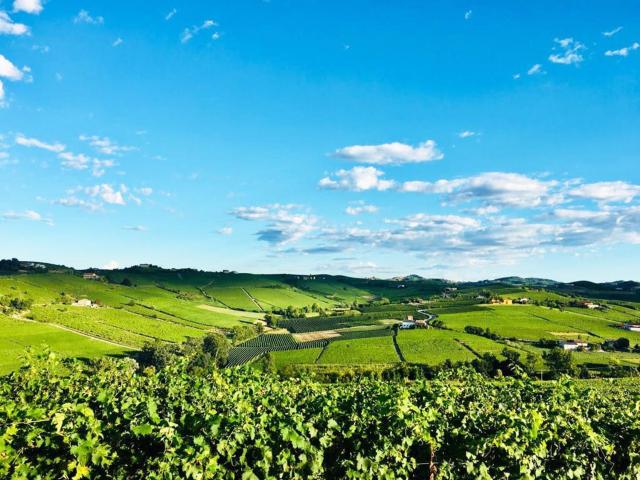 Villa panoramica sulle colline del Monferrato