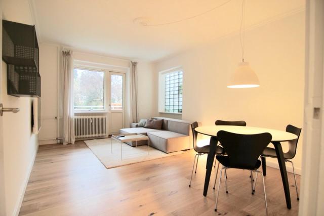 Refurbished 1-bed in Charlottenlund