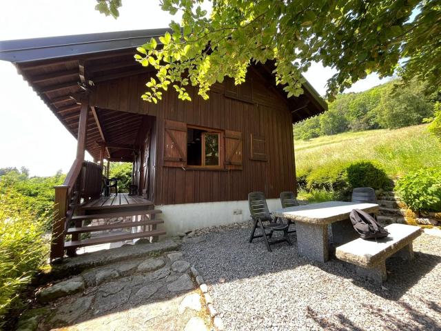 Chalet Bois Vue Panoramique : 2 Logements et Sauna