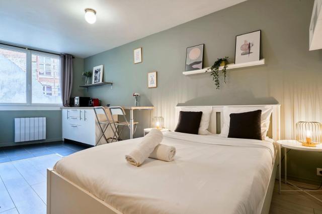 Equipped studio in Vieux-Lille near Grand Place