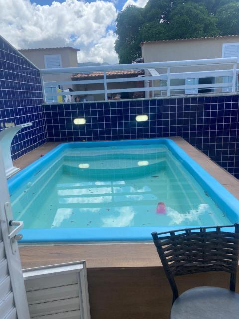 Duplex com piscina na taquara