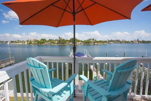 WHAT A VIEW Overlooking Boga Ciaga Bay Intercostal Waterway on Treasure Island