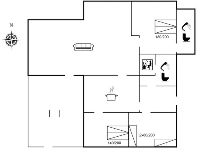 Holiday Home Dorette - 100m from the sea in NW Jutland by Interhome