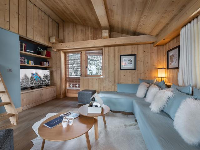 Chalet Familial à Megève avec Espace Bien-Être, 4 Chambres, Près de Rochebrune - FR-1-569-3