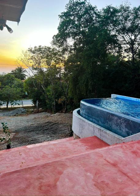 Apartment in Troncones, with a view of the beach