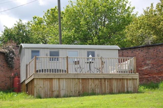 Shepherd's Hut at Cefn Tilla Court