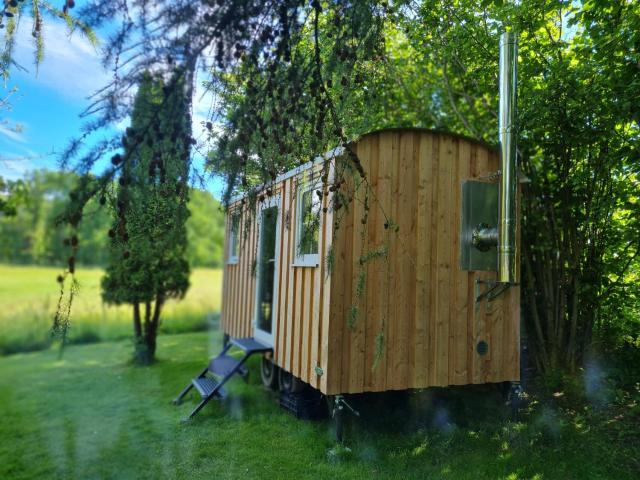 B&B Bauernhofferien auf Møn, Schäferwagen " DARK SKY"