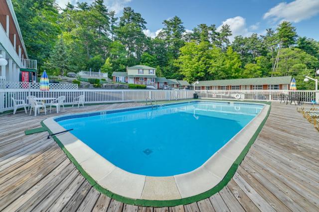 Lake George Retreat with Private Deck and Water Views!