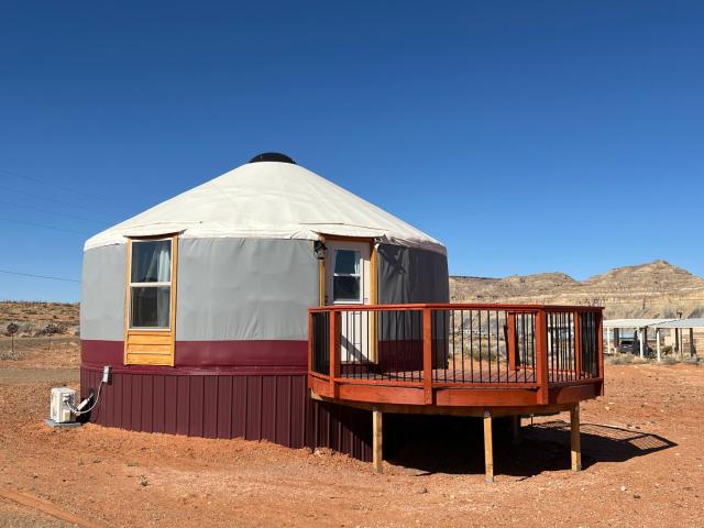 The Lotus Yurt at Nomad Yurts, Lake Powell