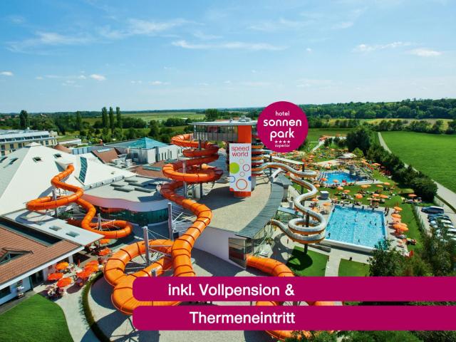 Hotel Sonnenpark & Therme included - auch am An- & Abreisetag!