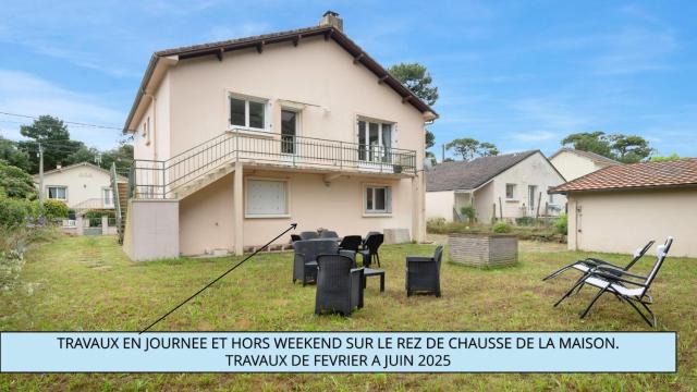 Maison et jardin, 600m de la mer, St Brevin