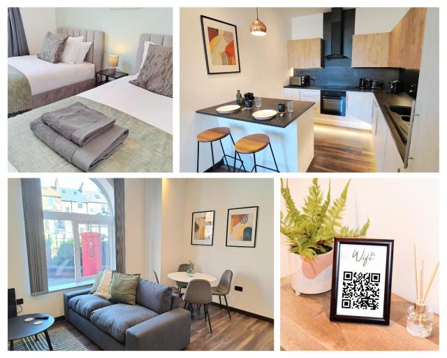 Modern Bright 3 Bedroom Apartment In Converted Brewery With Secure Undercover Gated Parking