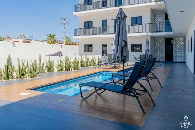 Modern Condo Pools Private BBQ Malecon 4 Blocks