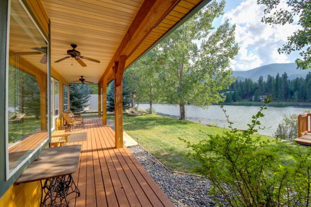 Clark Fork Riverfront Home with Dock!