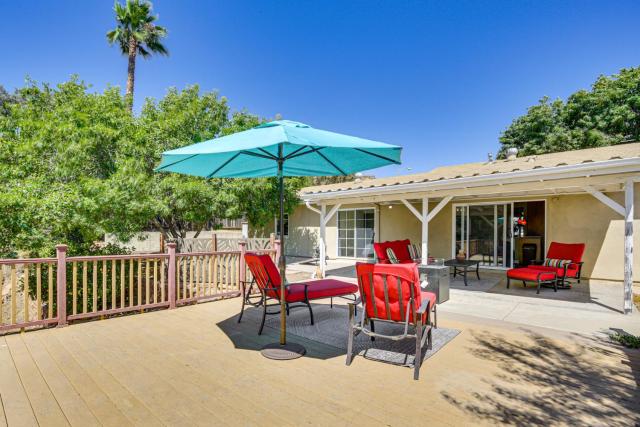 Poway Retreat with Stunning Sunset and Mountain Views!