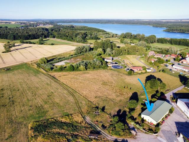 Ferienwohnung Feldblick auf dem Bauernhof am Schweriner See