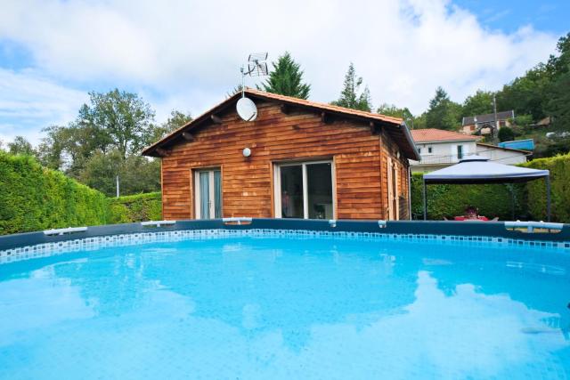 Châlet avec piscine privée