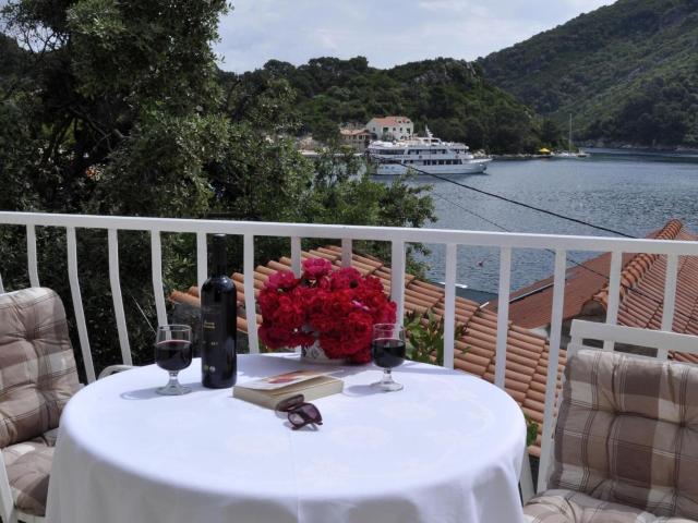 Apartment Danijela Mljet - Studio Apartment with Balcony and Sea View