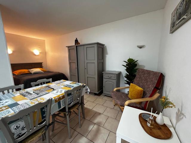 Studio entre centre-ville et Thermes avec jardin et WIFI - FR-1-541-116