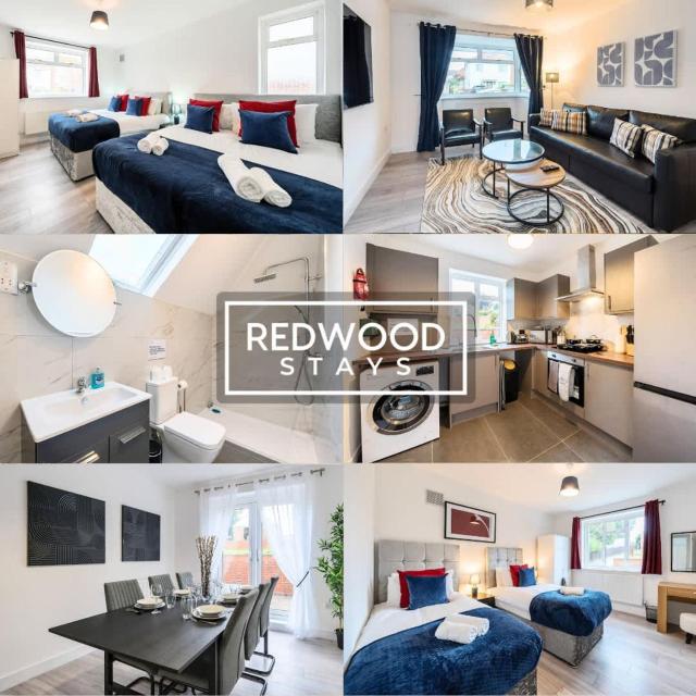 SPACIOUS 3 bed 2 bath House in Aldershot, FREE PARKING By REDWOOD STAYS