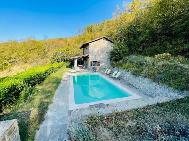 Amazing Stone Cottage in Langhe with view!