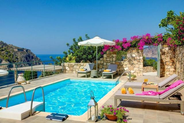 Wonderful Kefalonia Villa | Villa Lenalee | 2 Bedrooms | Seafornt | Spectacular Sea Views | Spacious Sun Terrace | Private Outdoor Pool | Assos