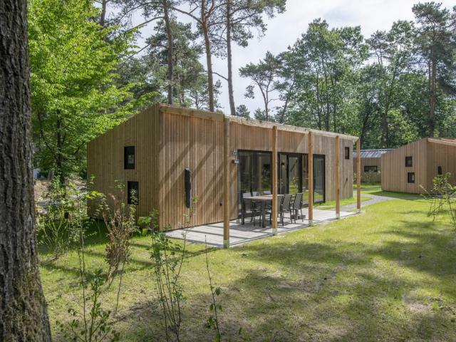 Nice chalet with air conditioning, in a holiday park at 12 km from Eindhoven