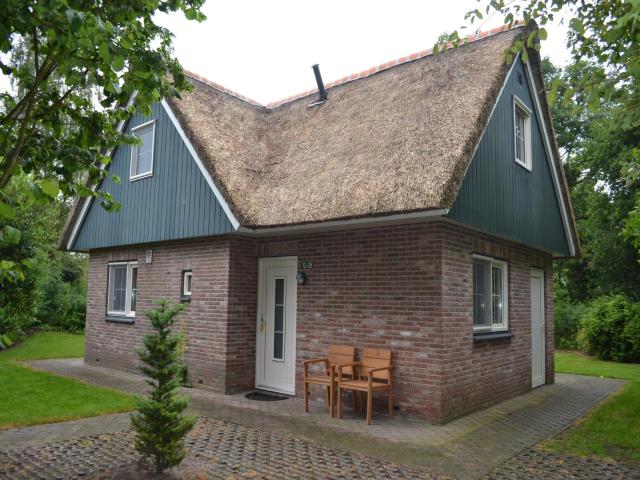 Spacious thatched villa with dishwasher, in a national park