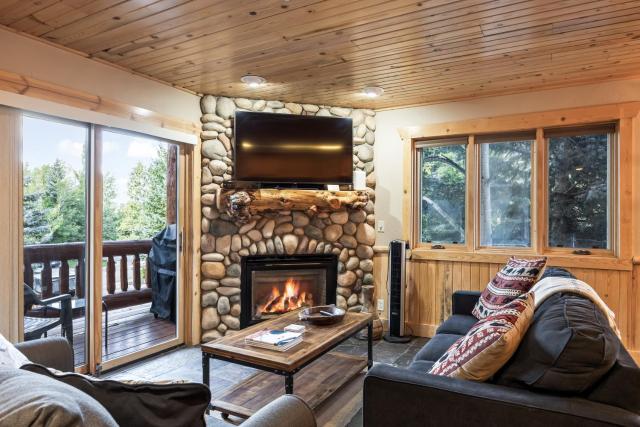 Ski Cabin, Cozy Interiors, Private Patio, Shared Hot Tub, Walk to Lift, Nearby Fine Dining