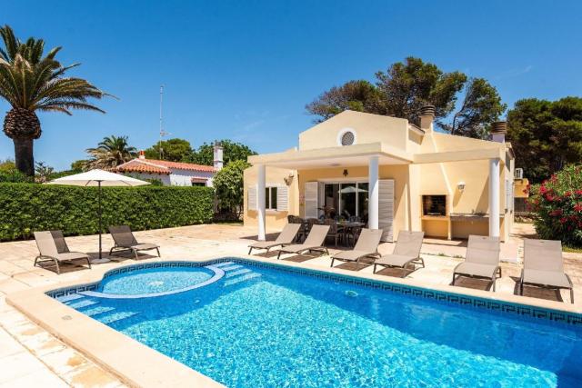 Ferienhaus mit Privatpool für 4 Personen ca 150 qm in Cala Blanca, Menorca Westküste von Menorca