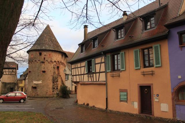 Plein Sud vue sur les Vosges et le vignoble