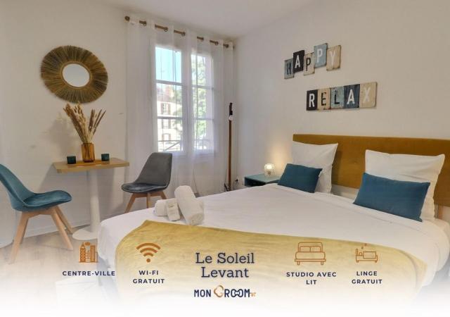 Le Soleil Levant - Studio cosy dans quartier historique cathédrale - Mon Groom