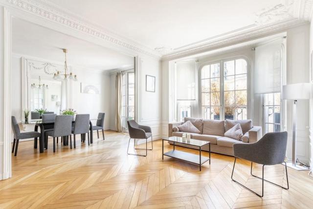 Élégant Appartement Haussmannien de Luxe Proche du Trocadéro et de la Tour Eiffel