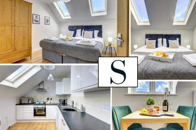 The Loft I A Lovely Apartment South of Bedford I Free Parking Wifi I Short Term let by SILVA I Long Term Rates Available