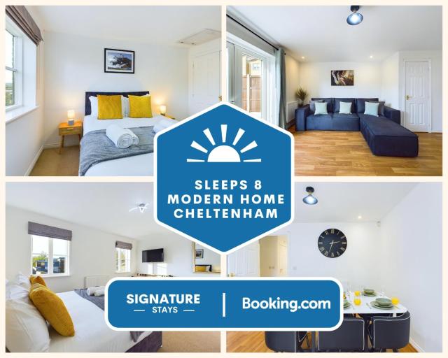 Signature Stays Accommodation - Cheltenham - Large 4 Bed House With Parking - Perfect for Contractors & Long Stays