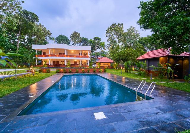 VOYE HOMES Signature Pool Resort Varkala , Just 950 m from Varkala Cliff and Beach