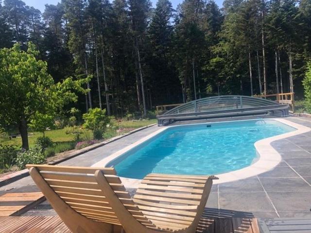 Gîte paisible avec piscine, terrasse et Wifi en pleine forêt pour 4 pers - FR-1-589-662