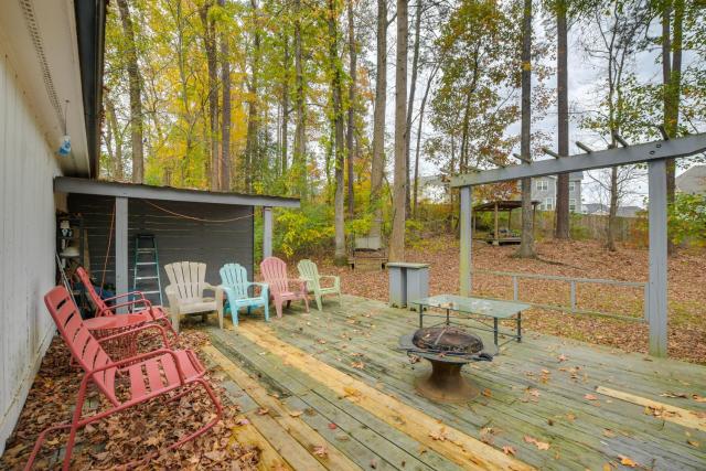 Serene Family Home with Deck in Knightdale!